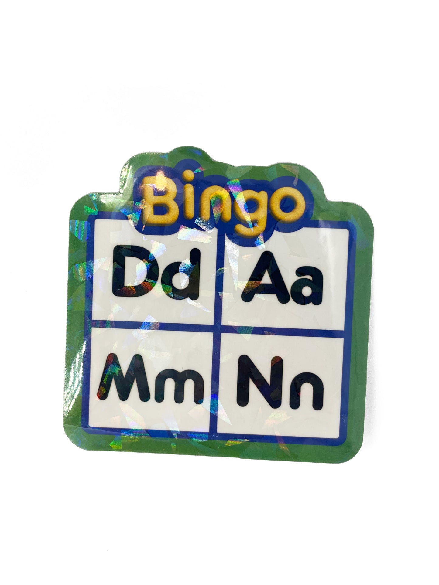 Emotionally Burdened Bingo - Holographic Sticker Pack