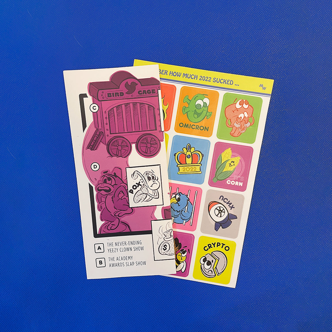 2022 Sticker Sheet & Activity Map