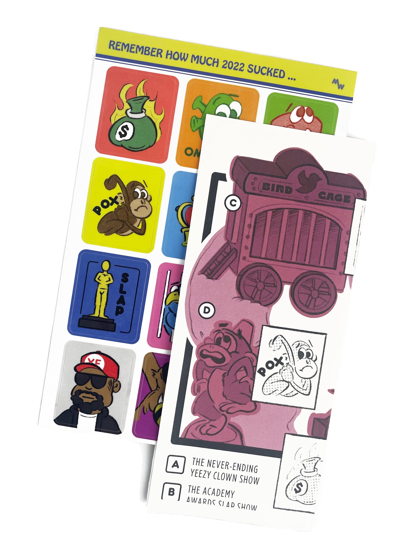 2022 Sticker Sheet & Activity Map