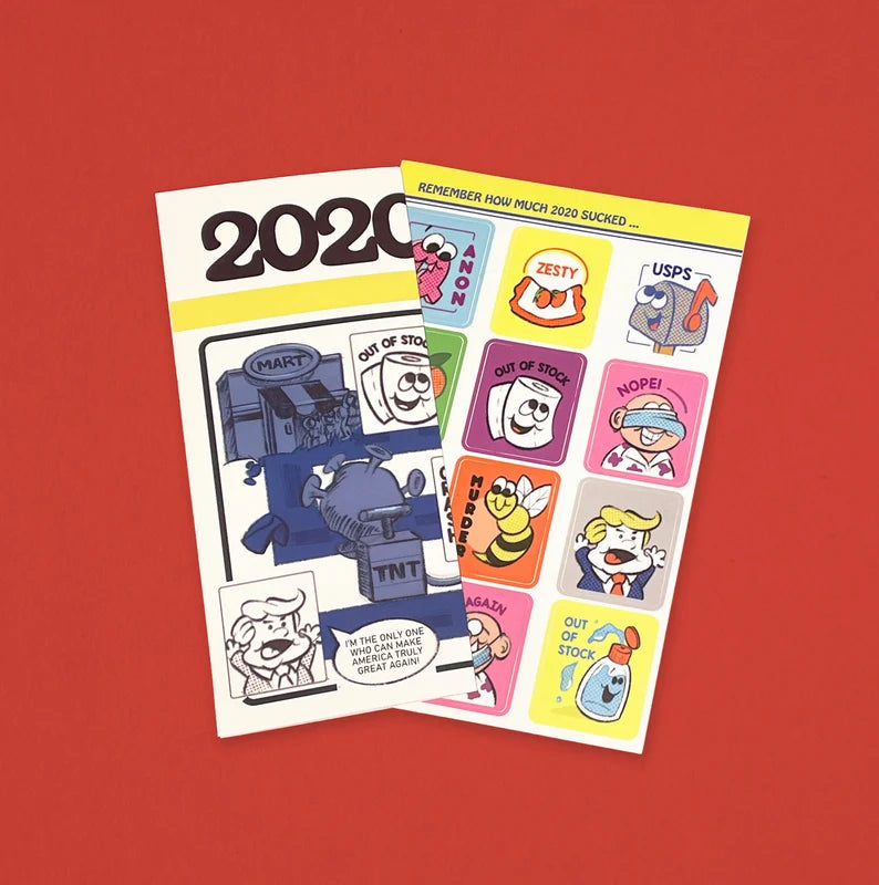 2020 Sticker Sheet & Activity Map